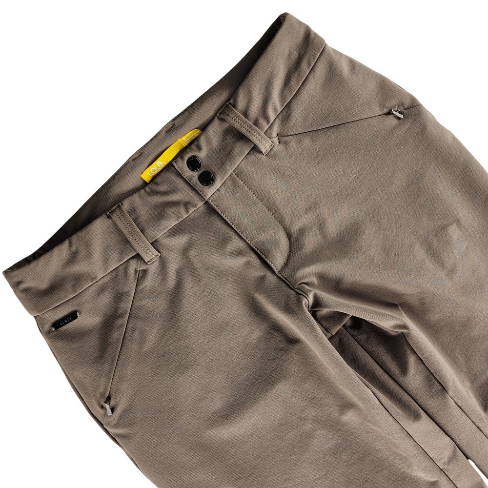 Lole Performance Hiking Pants Womens 6 Brown Straight Leg Nylon UPF 50+